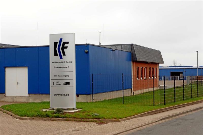 <p>Die Firma KKF Fels plant, am alten Hauptsitz des Unternehmens am Schweppenkamp eine Produktion für Federleistenprofile zu errichten. Foto: Epping</p>