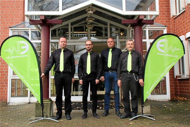 <p>Für alle Fragen bereit (v.li.): Das „Elster“-Team des Goslarer Finanzamtes mit Harald Brunke, Fabian Brunke, Christoph Schubert und Helmut Bormann hofft auf viele Besucher in seinem Domizil an der Wachtelpforte. Foto: Sowa</p>