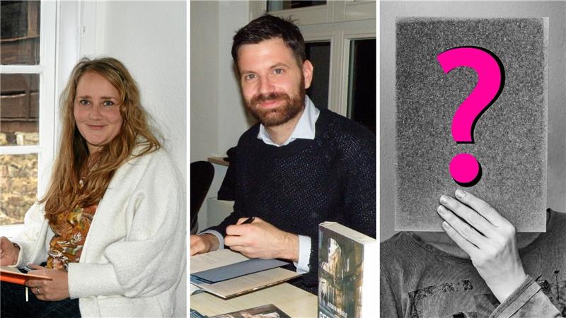 (v.l.) Marie-Luise Eberhardt aus Weimar zieht als Erste in den Wohnturm. Armin Wühle, 2. Wortwerker, kommt aus Bayern und lebt in Hannover. Wer wird neuer Wortwerker oder neue Wortwerkerin? Fotos: GZ-Archiv/Pixabay/Montage: GZ