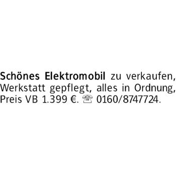 Anzeige