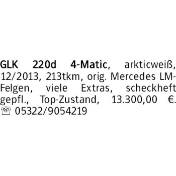 Anzeige