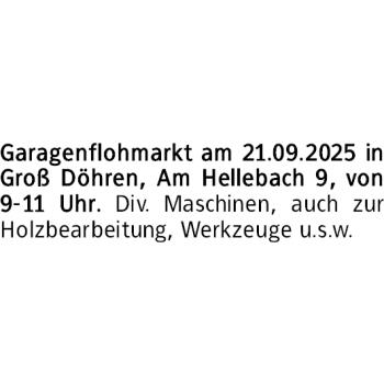 Anzeige
