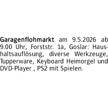 Anzeige