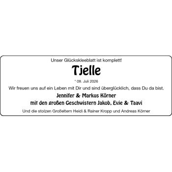 Anzeige