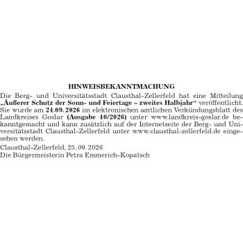 Anzeige