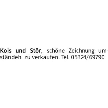 Anzeige