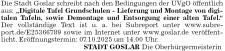 Anzeige