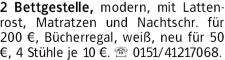 Anzeige