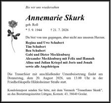 Anzeige