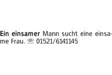Anzeige