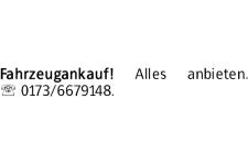 Anzeige