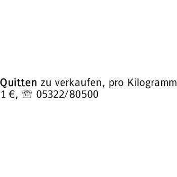 Anzeige
