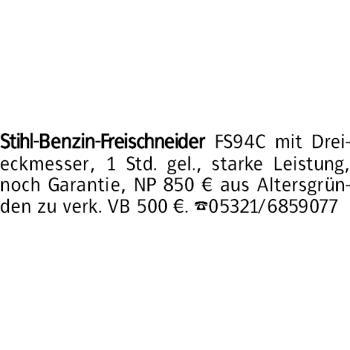 Anzeige